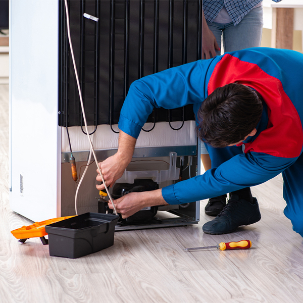 how much do you charge for refrigerator repair services in Russellville Kentucky